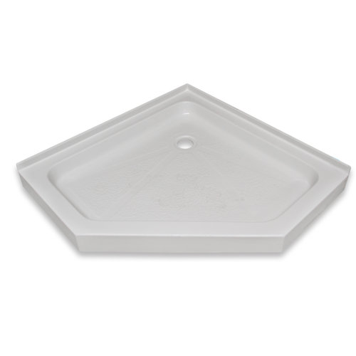 Valley Acrylic Ltd. Signature 36" x 36" NeoAngle Shower Base Wayfair